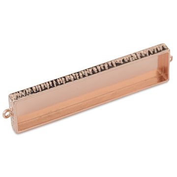 Open in modal - Ranger Ice Industrial Bezel - Rectangle, Rose Gold, 7.3 cm x 1.5 cm
