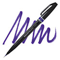 Pentel Arts Micro Brush Tip Sign Pen - Violet