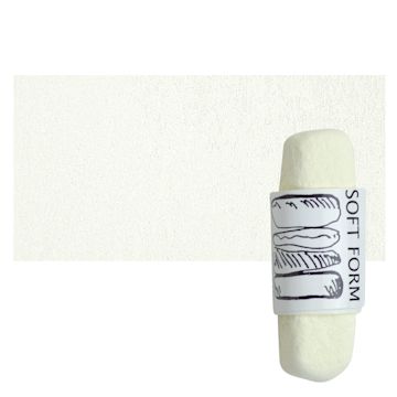 Open in modal - Townsend Artists' Soft Form Pastel - Off White Yellow (Dark) pastel and swatch