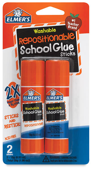 Elmer's Purple School Glue Sticks - 12 ct