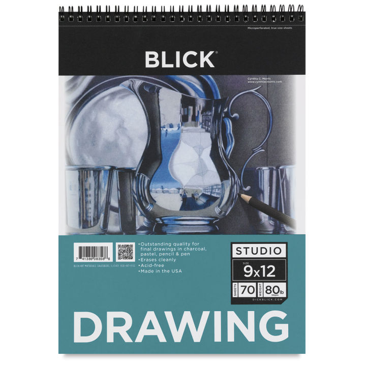 Blick Studio Drawing Pad 9" x 12", 70 Sheets BLICK Art Materials