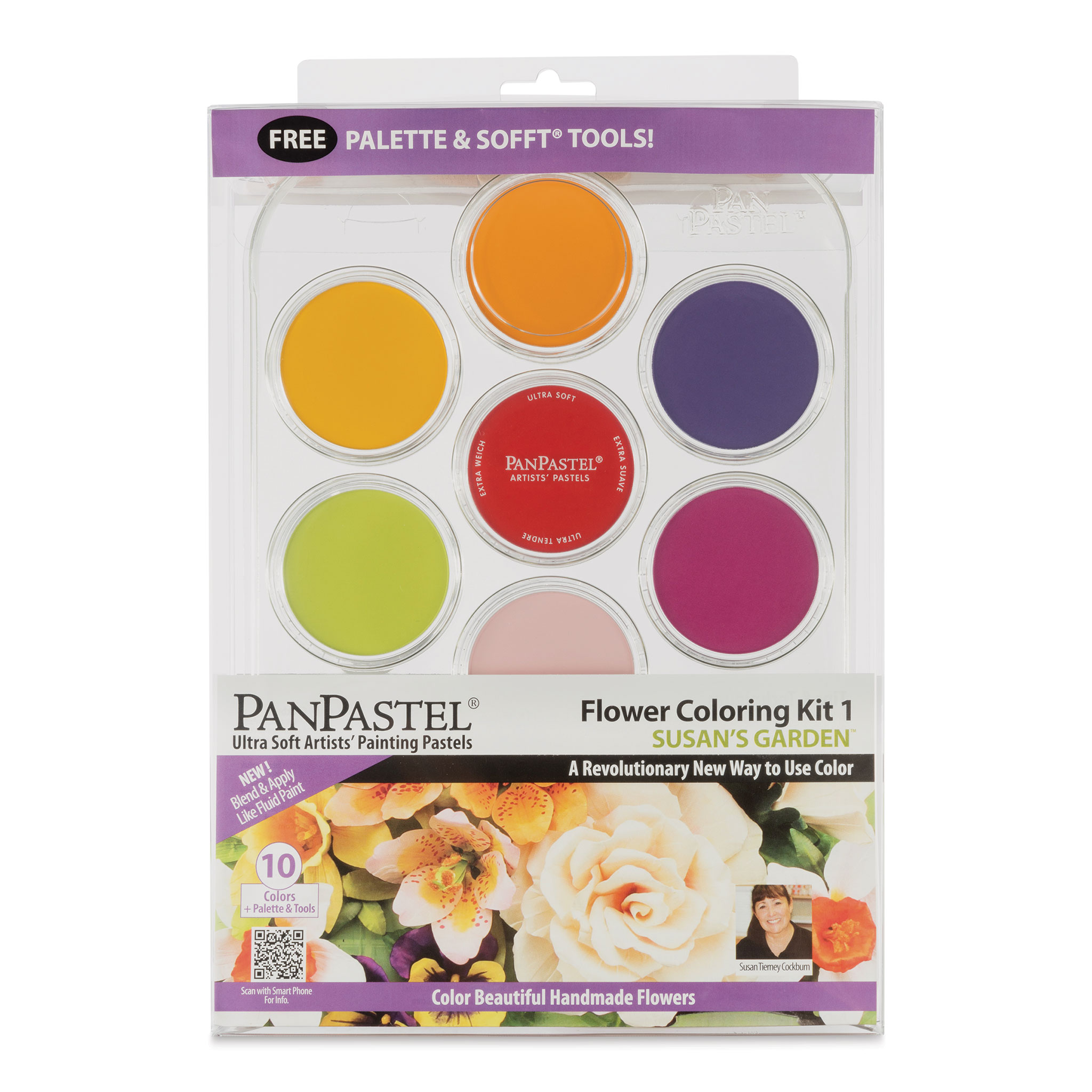 PanPastel Artists' Painting Pastels Set - Pearlescent Primary Colors, Set  of 3