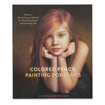 Colored Pencil Painting Portraits - Front cover of Book
