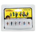 Woodland Scenics Model Scenery - Standing Scale People, Pkg of 6, 1/16