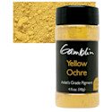 Gamblin Artist's Grade Pigment - Yellow Ochre, 4 oz bottle