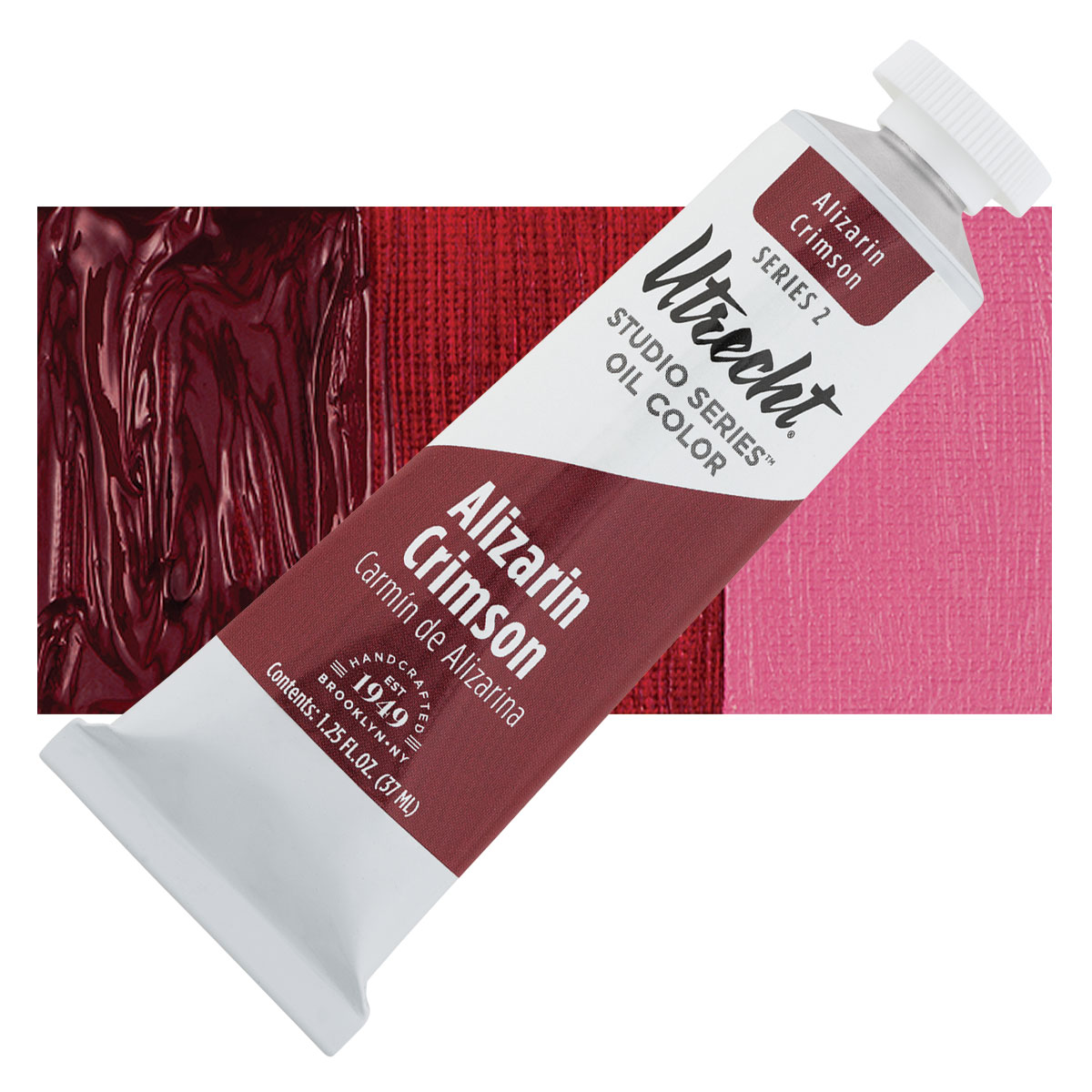 Utrecht Artists' Oil Paint - Alizarin Crimson, 37 ml tube