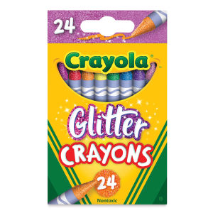 Crayola Glitter Crayons - Set of 24