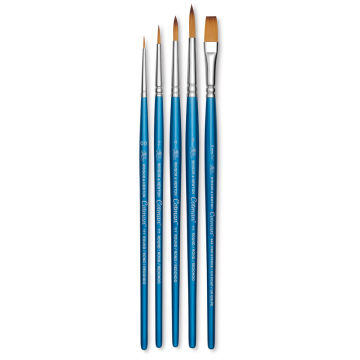 Winsor & Newton Cotman Watercolor Brush Set - Set B, Set of 4, Short  Handle