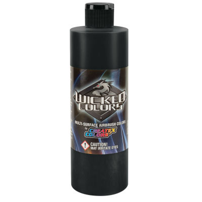Createx Wicked Colors Airbrush Color - 16 oz, Black