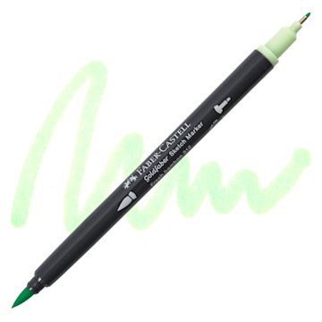 Open in modal - Faber-Castell Goldfaber Sketch Dual-Tip Marker - 312 Fresh Bamboo, swatch and marker