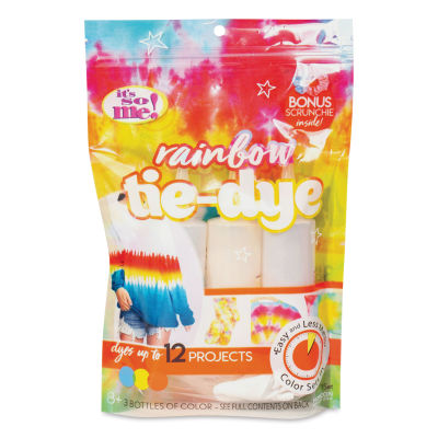 It's So Me! Tie-Dye Kit - Rainbow (Front of packaging)