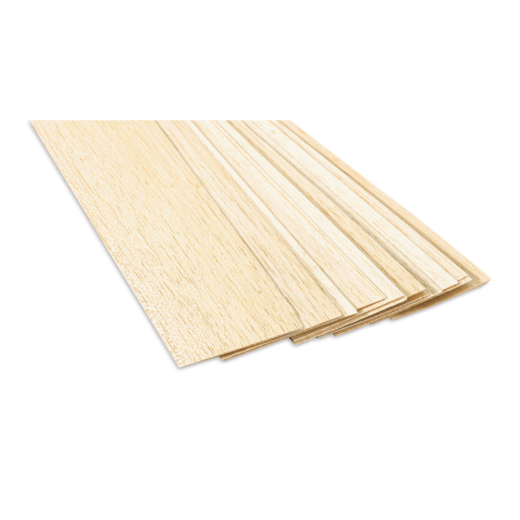 Bud Nosen Balsa Wood Strips, 1/8 x 1/4 x 36, 30/pkg.