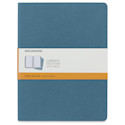 Moleskine Cahier Journals - 9-3/4" x 7-1/2" , Ruled, Brisk Blue, Pkg of 3