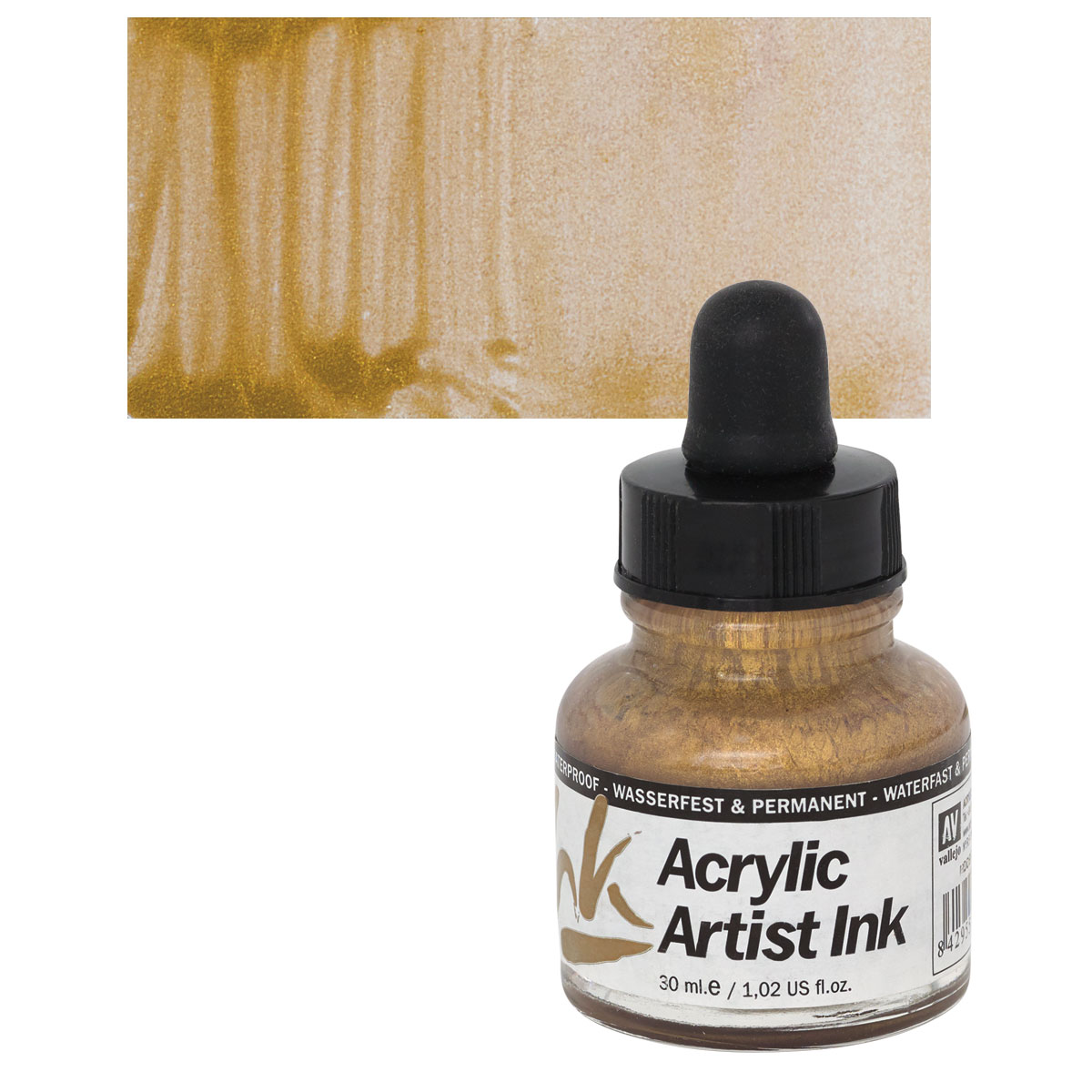  Vallejo : Indian Ink : 30ml : Black : Arts, Crafts & Sewing