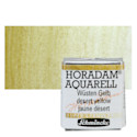 Schmincke Horadam Aquarell Artist Watercolor - Desert Yellow, Supergranulation, Half Pan