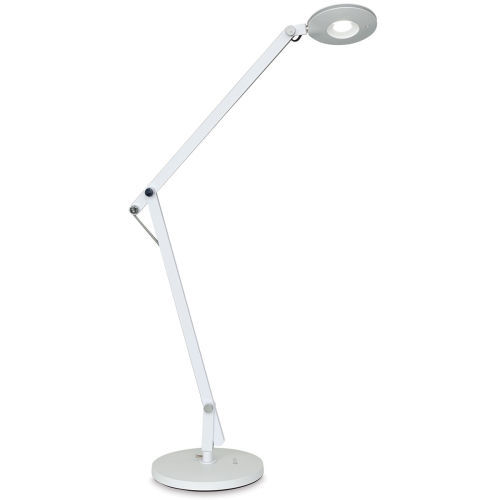 OttLite Dual Shade LED Floor Lamp with USB Charging Station