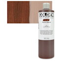 Golden Fluid Acrylics - Burnt Sienna, 16 oz bottle