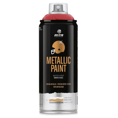 MTN Pro Metallic Spray Paint - Metallic Red, 400 ml
