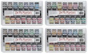 Dr. Ph. Martin's Radiant Concentrated Watercolor Set - 1/2 oz, Set of 56, Set A + B + C + D