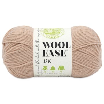 Open in modal - Lion Brand Yarn Wool-Ease DK Yarn - Peach, 232 yds