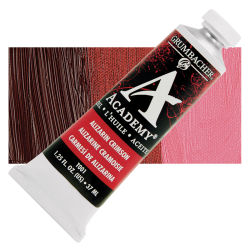 Grumbacher Academy Oil Color - Alizarin Crimson, 37 ml tube