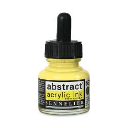Sennelier Abstract Acrylic Ink - Naples Yellow, 1 oz