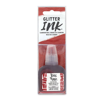 Brea Reese Glitter Ink - Cadmium Red, 20 ml