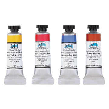 Michael Harding Watercolor - Granulation Set of 6, 15ml Tubes