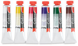 Royal Talens Cobra Water Mixable Oil Color Sets - Set of 6 colors, 20 ml tubes