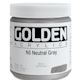 Golden Heavy Body Artist Acrylics - Neutral Gray N5, 8 oz Jar