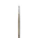 Escoda Perla Toray White Synthetic Brush - Filbert, Long Handle, Size 1