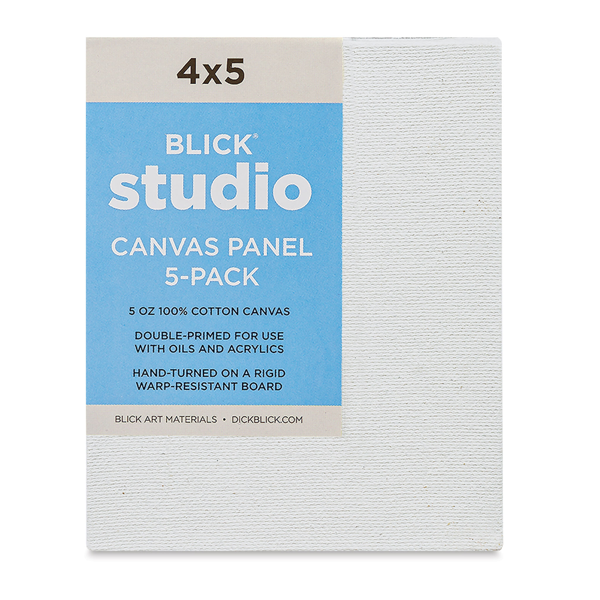 Creative Mark Cotton Canvas Panels 12 Pack - 4x6 - Professional