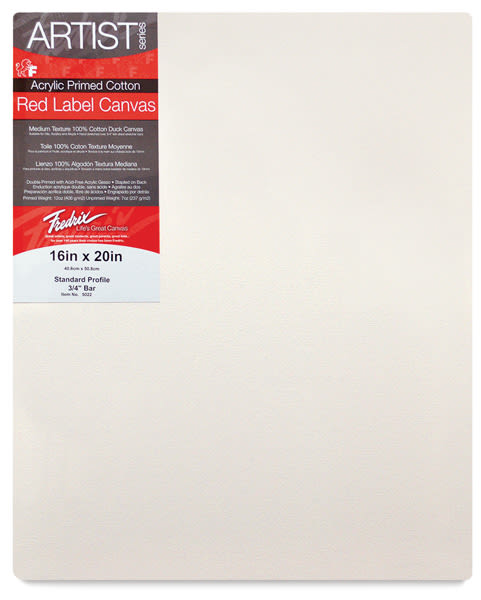 Fredrix Red Label Cotton Canvas | BLICK Art Materials