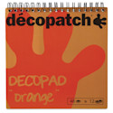 DecoPatch Paper DecoPad - Orange, 6" x 6"