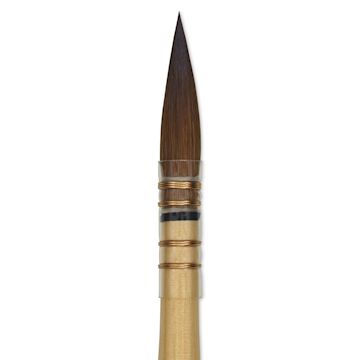 Open in modal -  Da Vinci Artissimo Kolinsky Red Sable Brush - Quill, Size 3, close-up