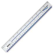 Helix Shatterproof Plastic Ruler