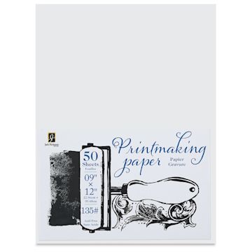 Open in modal - Richeson Bulk Printmaking Paper - 9" x 12", 50 Sheets, 135 lb