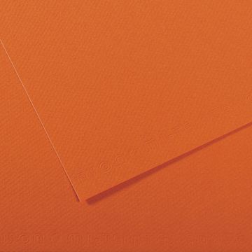 Open in modal - Canson Mi Teintes Drawing Papers - 8-1/2" x 11", Orange, 25 Sheets