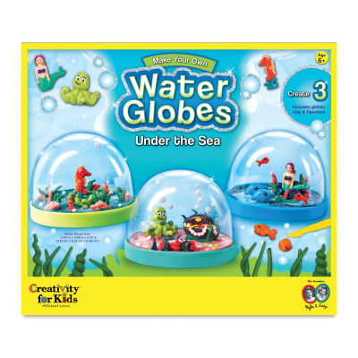 Creativity for Kids Make Your Own Water Globes Kit - Under the Sea (front of packaging)