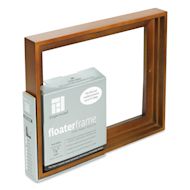 Ampersand Floaterframe - Thin, Walnut, 8" x 10", 7/8