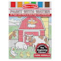 Melissa & Doug Paint with Water Activity Book - Farm Animals