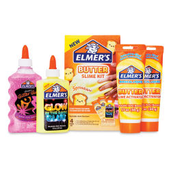 Elmer's Butter Slime Kit - Components of Kit with package
