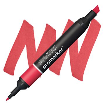 Open in modal - Winsor & Newton Promarker - Berry Red marker and swatch