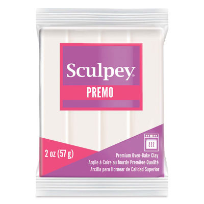 Sculpey Premo - 2 oz, Translucent White