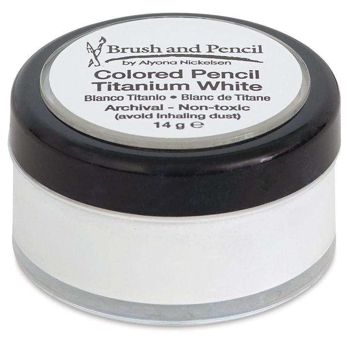 Brush and Pencil Colored Pencil Titanium White BLICK Art Materials