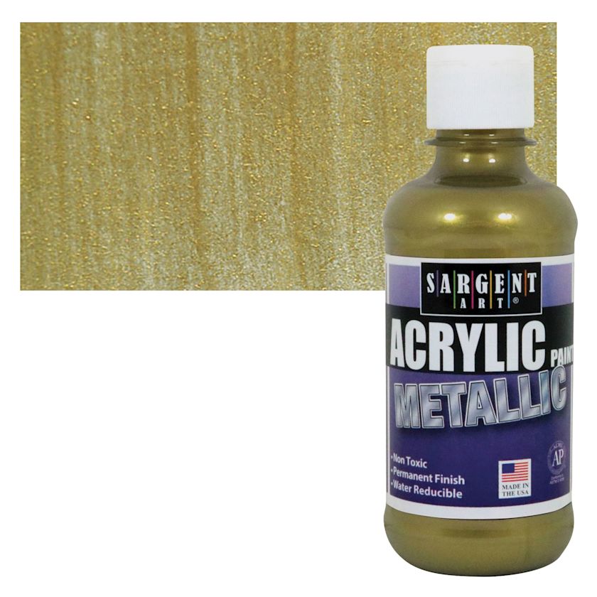 Sargent Art Liquid Metal Acrylic Paints BLICK Art Materials