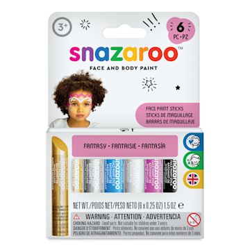Open in modal - Snazaroo Face Paints - Fantasy Face Paint Sticks, Set of 6