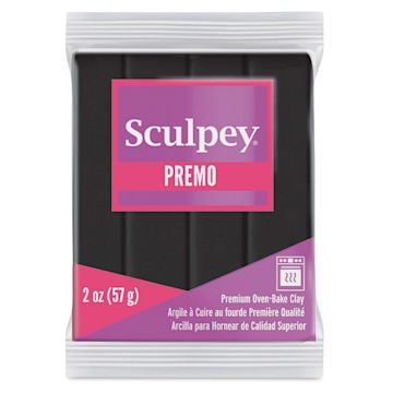 Open in modal - Sculpey Premo - 2 oz, Black