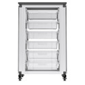 Luxor Modular Classroom Storage Cabinet - Single, 6 Small Bins