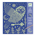 Djeco Petit Gift Scratch Board Kit - At Night
